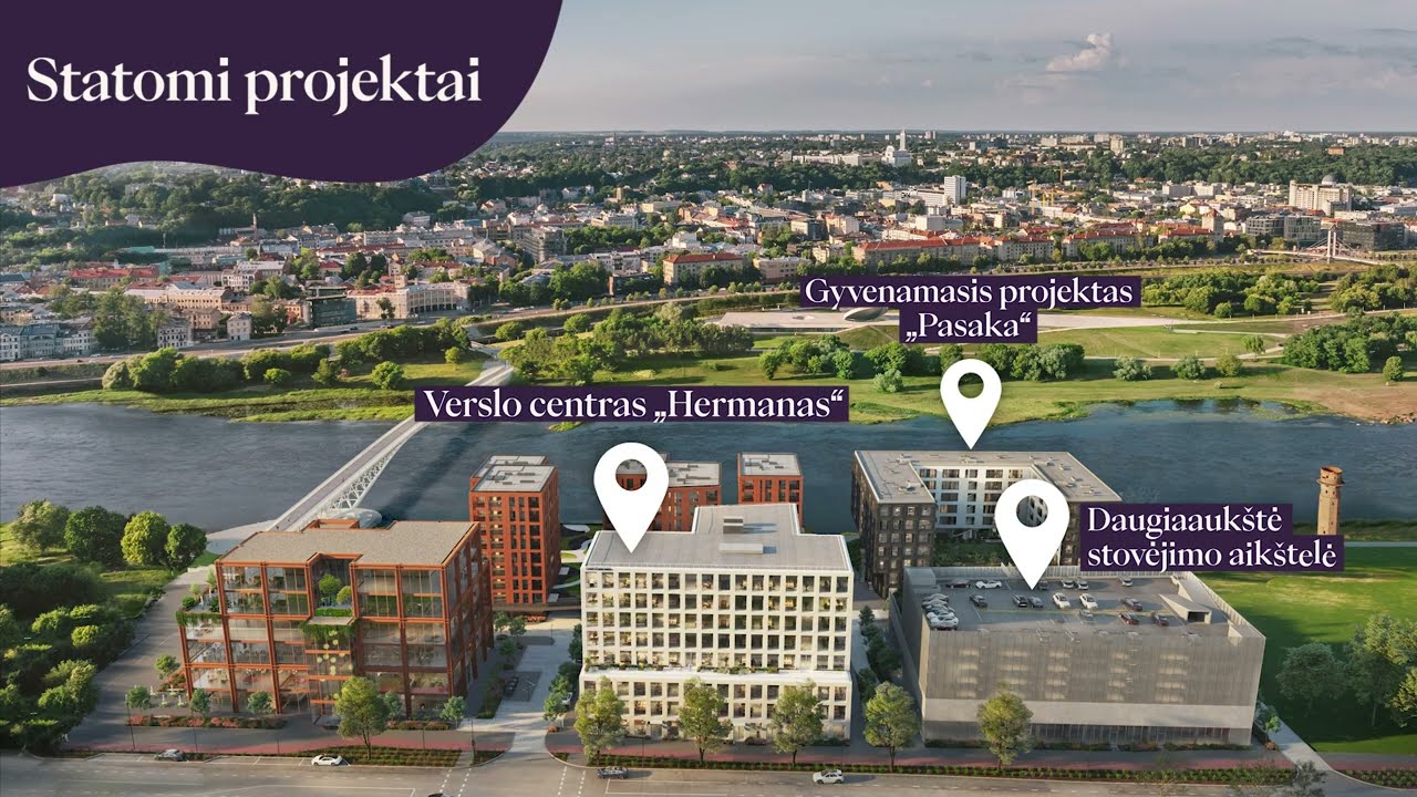 Verslo centras &bdquo;Hermanas&ldquo;. Įkvėpimui kurti daugiau.