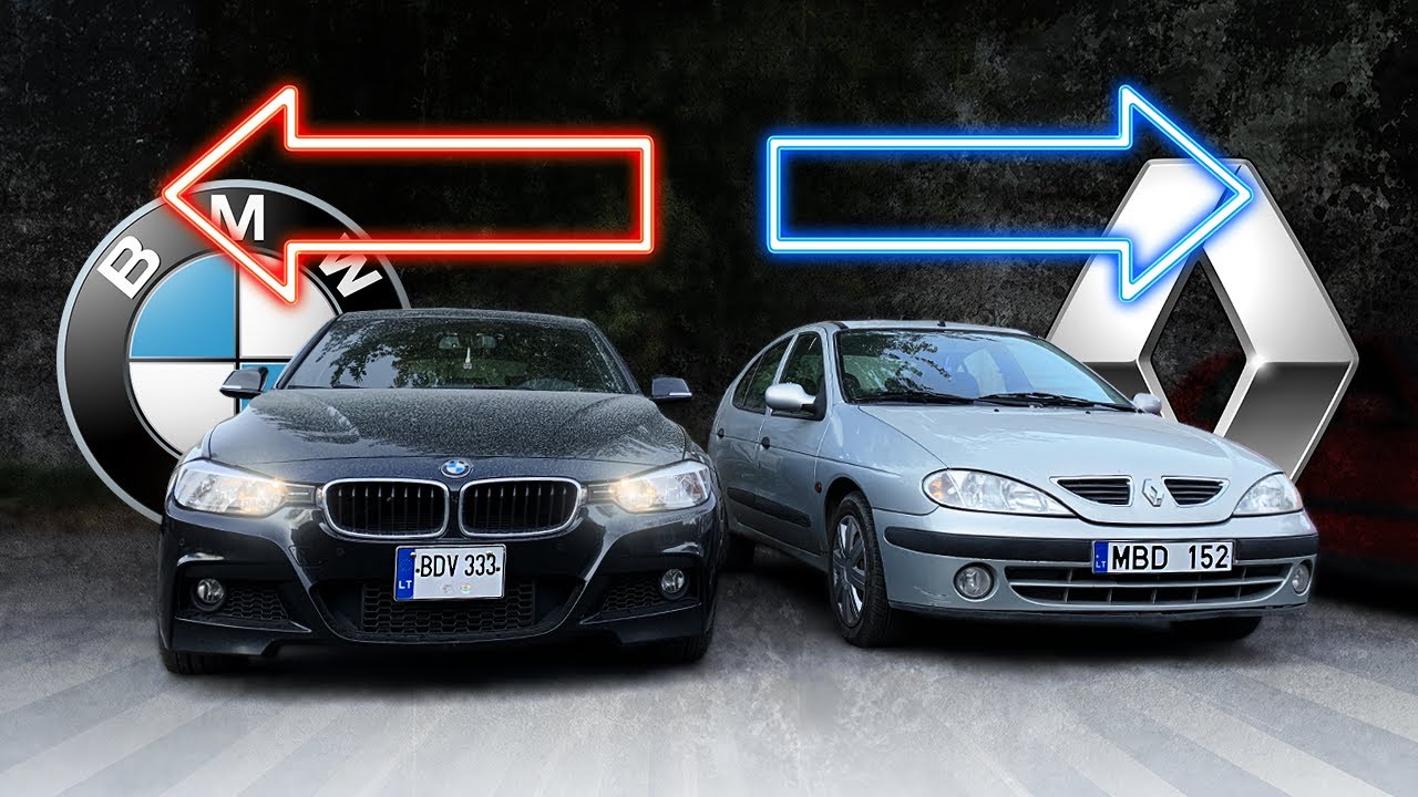 BMW IŠKEIČIAU Į RENAULT...