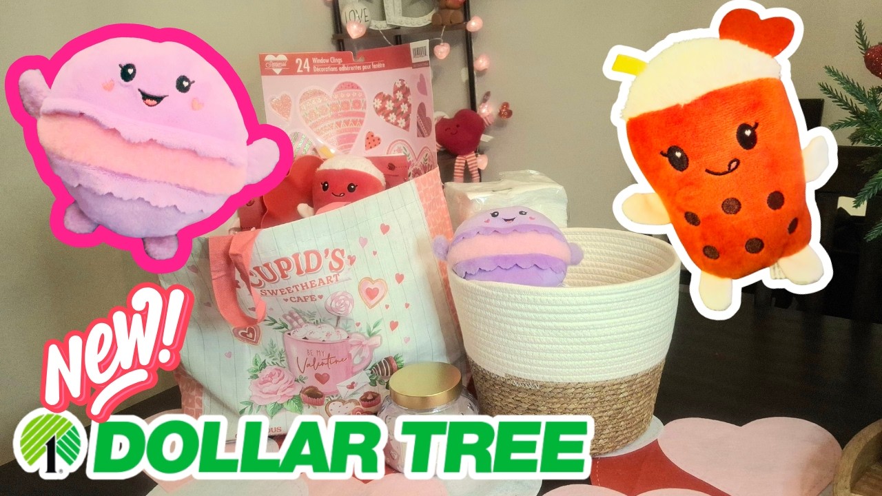 NEW Dollar Tree Haul! Garden + Plushies + Must‑Haves