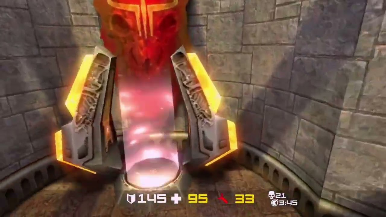 Quake Arena Arcade Practice Log #1 (Offline Practice Mode)