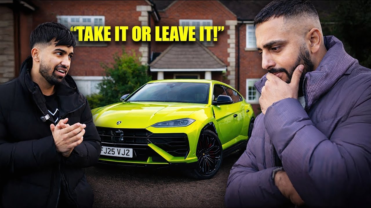 BUYING A £300,000 LAMBORGHINI URUS FROM A 21-YEAR-OLD | LIVE NEGOTIATION