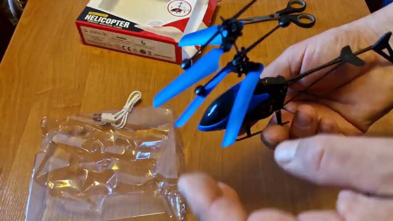 Unboxing And First Try Test The Cheapest 4 Eu Induction Helicopter #unboxing #testing #helicopter