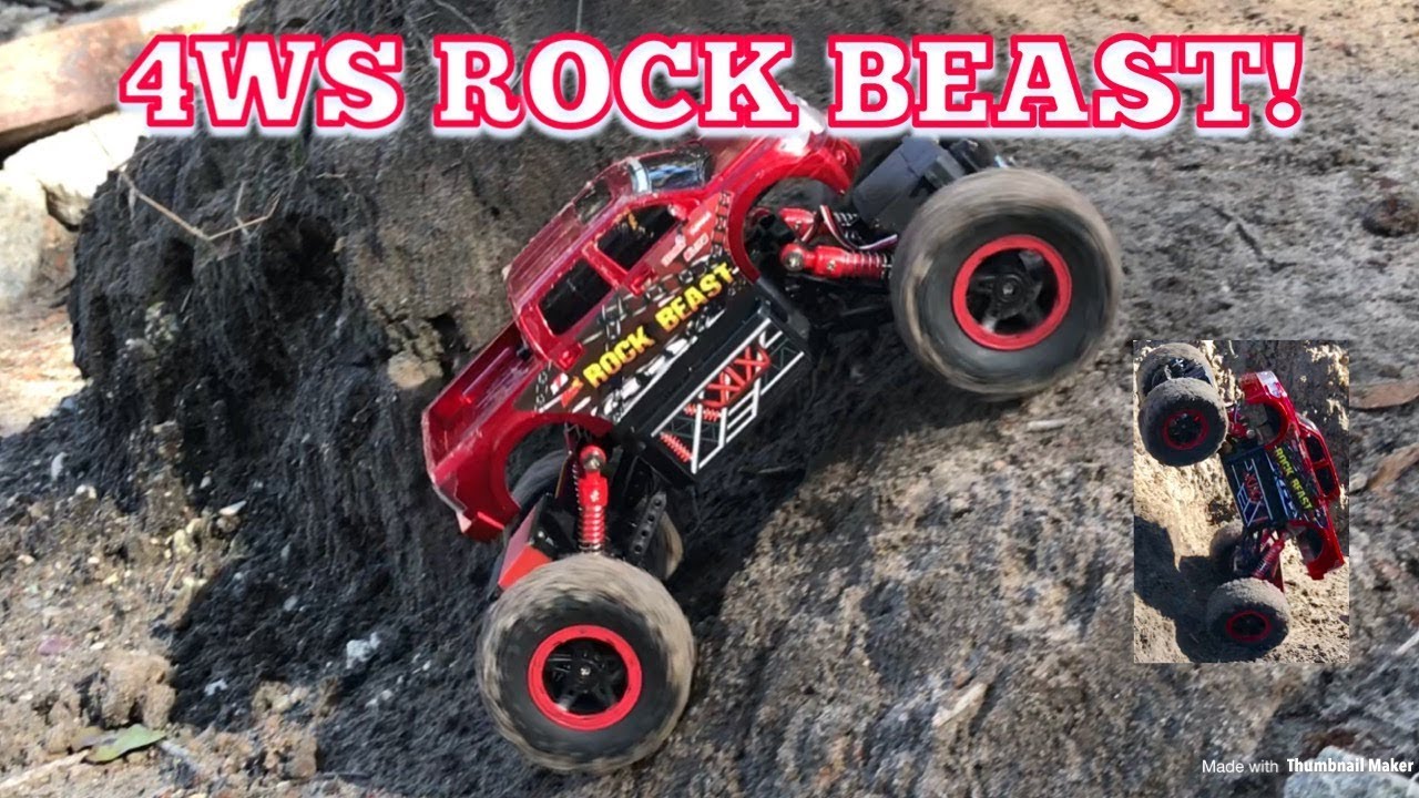 4 Wheel Steer Rock Beast at Barbarian Scaleplex