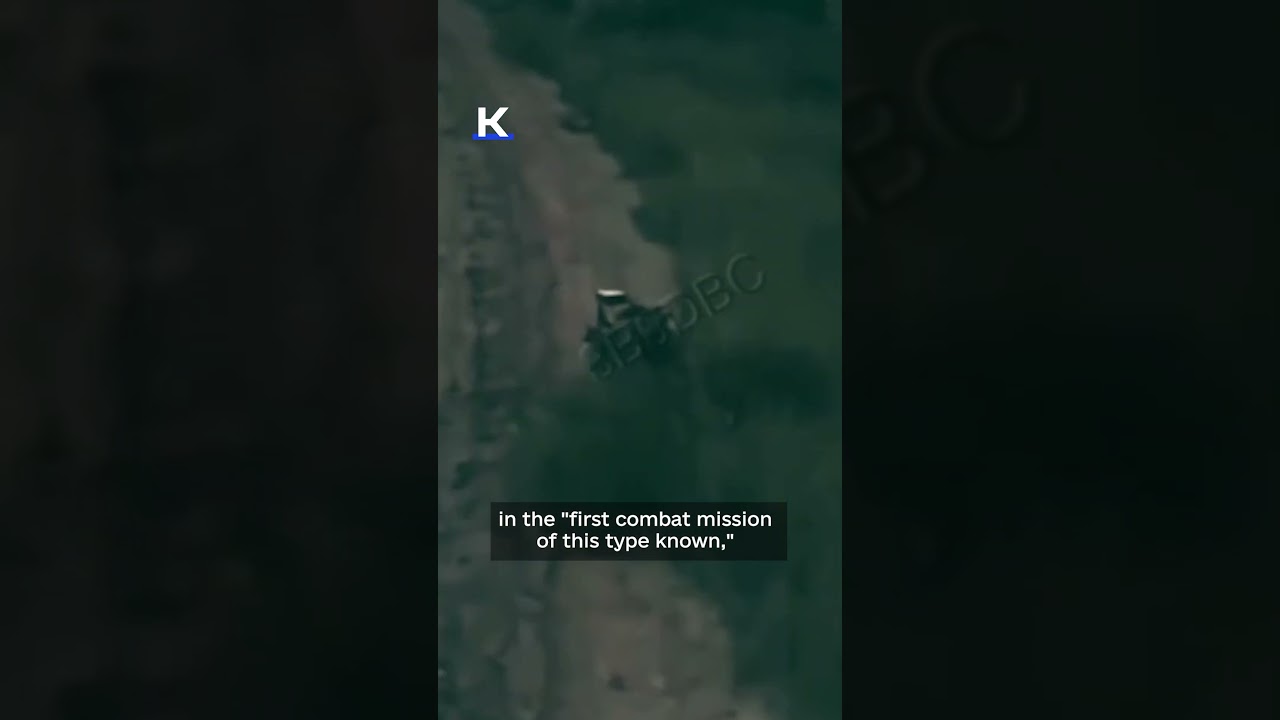 'A new era of war begins' &mdash; Ukrainian sea, ground drone team up for combat mission