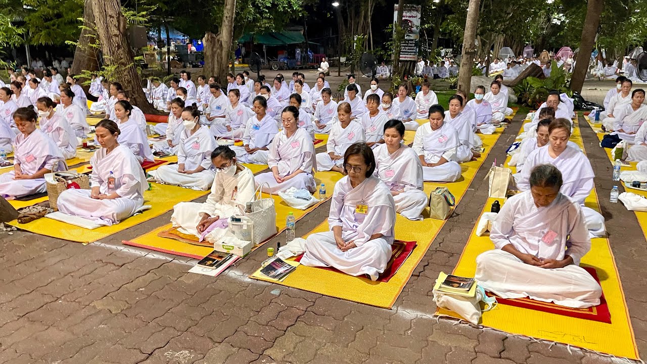 🚨 ปฏิบัติธรรม วันเข้าพรรษา วัดสังฆทาน