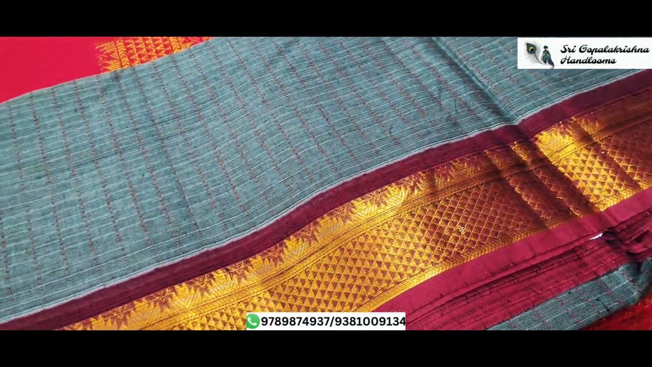 Jacquard Sarees | Sri Gopalakrishna Handlooms | Jacquard Sarees