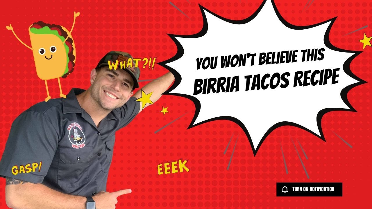 Homemade Backyard Birria Tacos Recipe