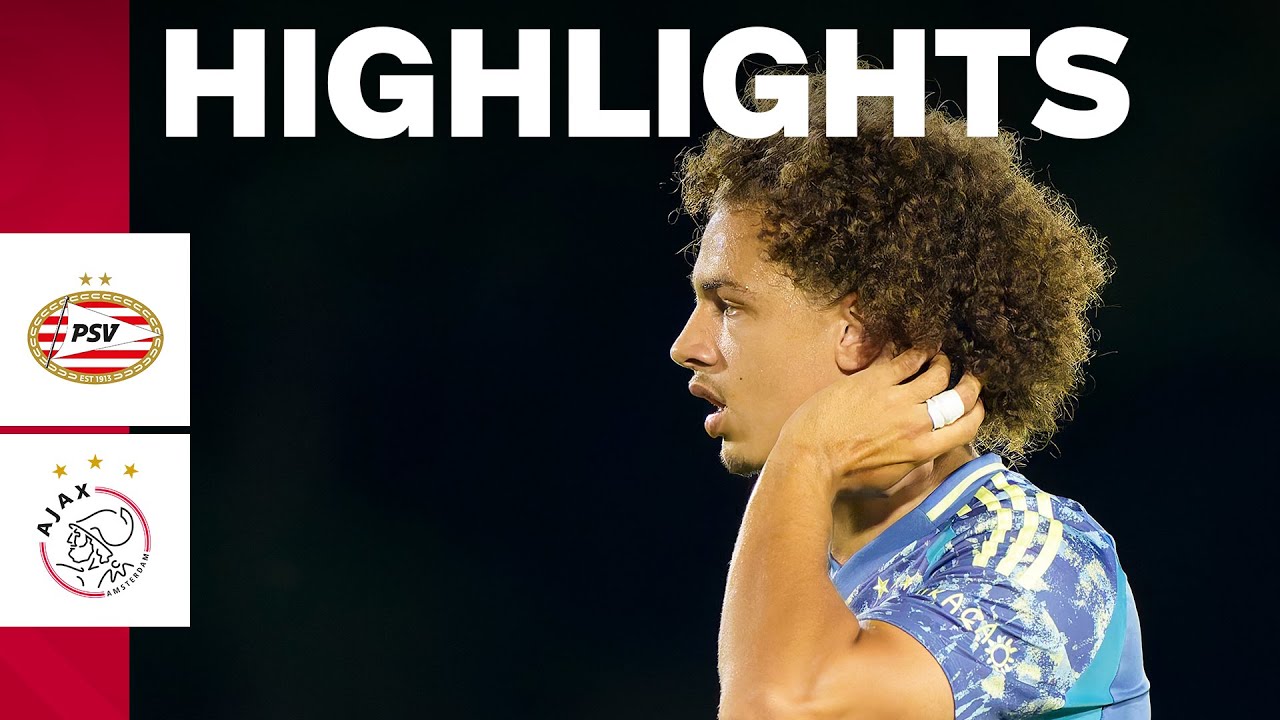 Lasse Abildgaard at the double 🇩🇰 | Highlights PSV O19 - Ajax O19
