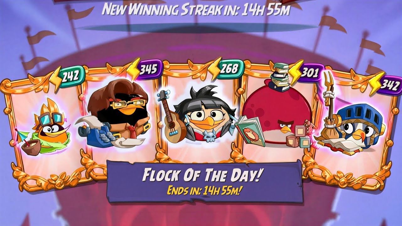 Arena Legendary league 2 - winning streak - Angry Birds 2 🤩
