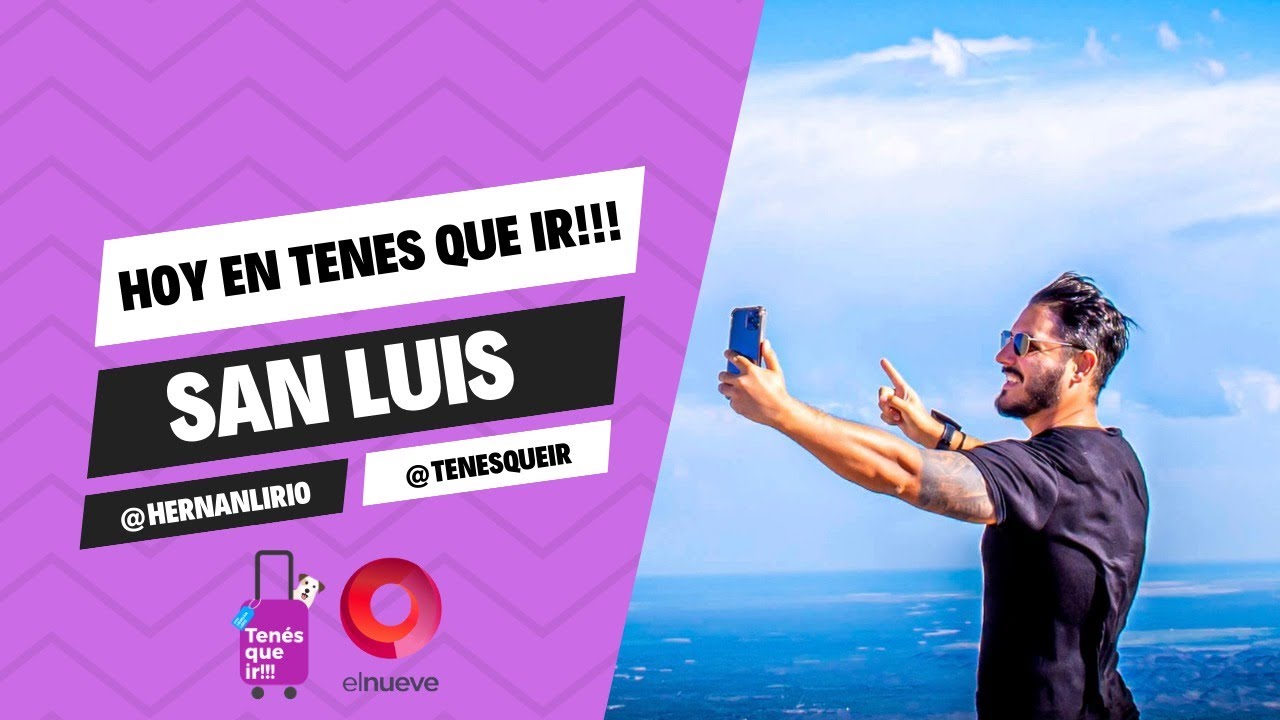 #TenesQueIr | Programa del 1 de octubre en SAN LUIS