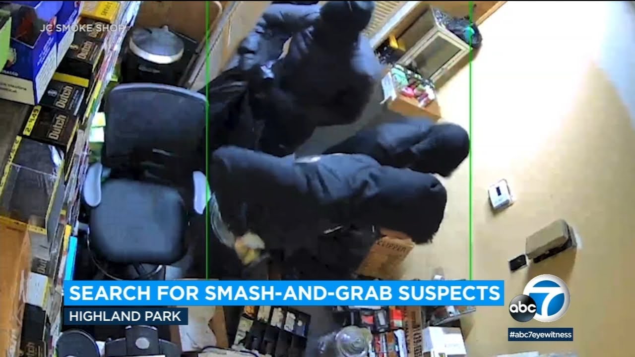 Thieves steal thousands in merchandise from Highland Park smoke shop