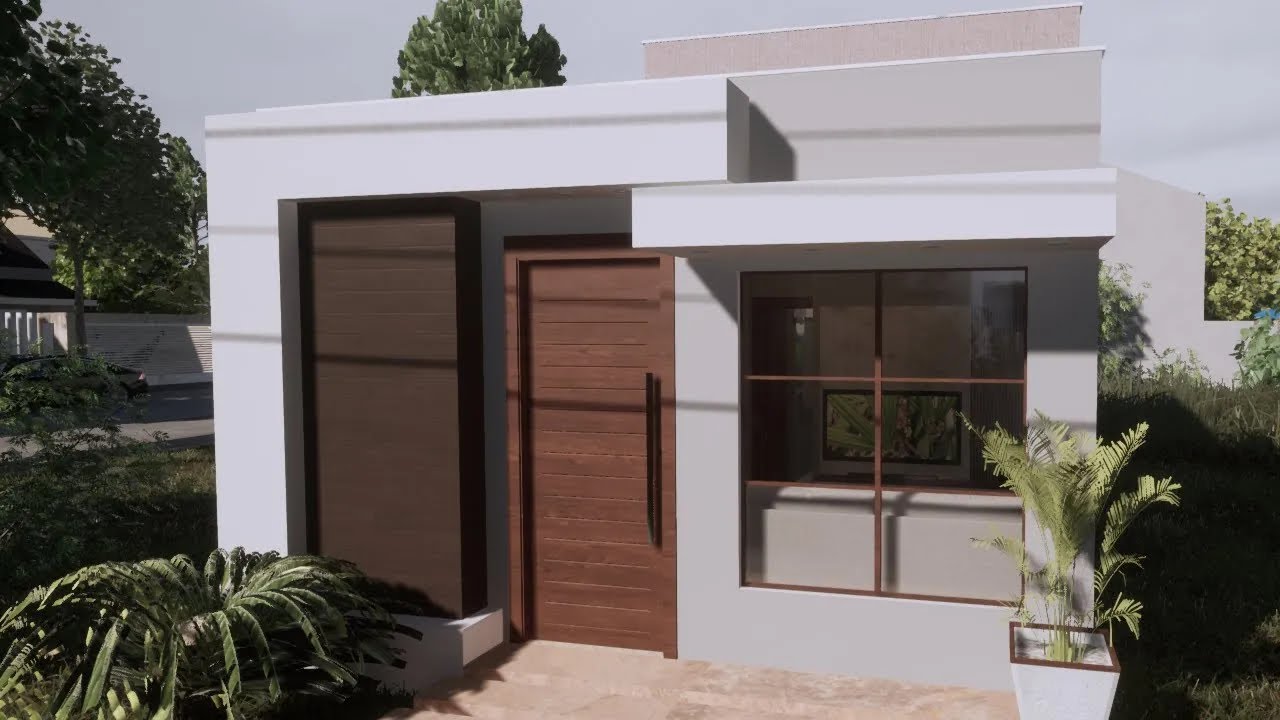 Casa pequena de baixo custo para obter renda vitalícia / KITNET