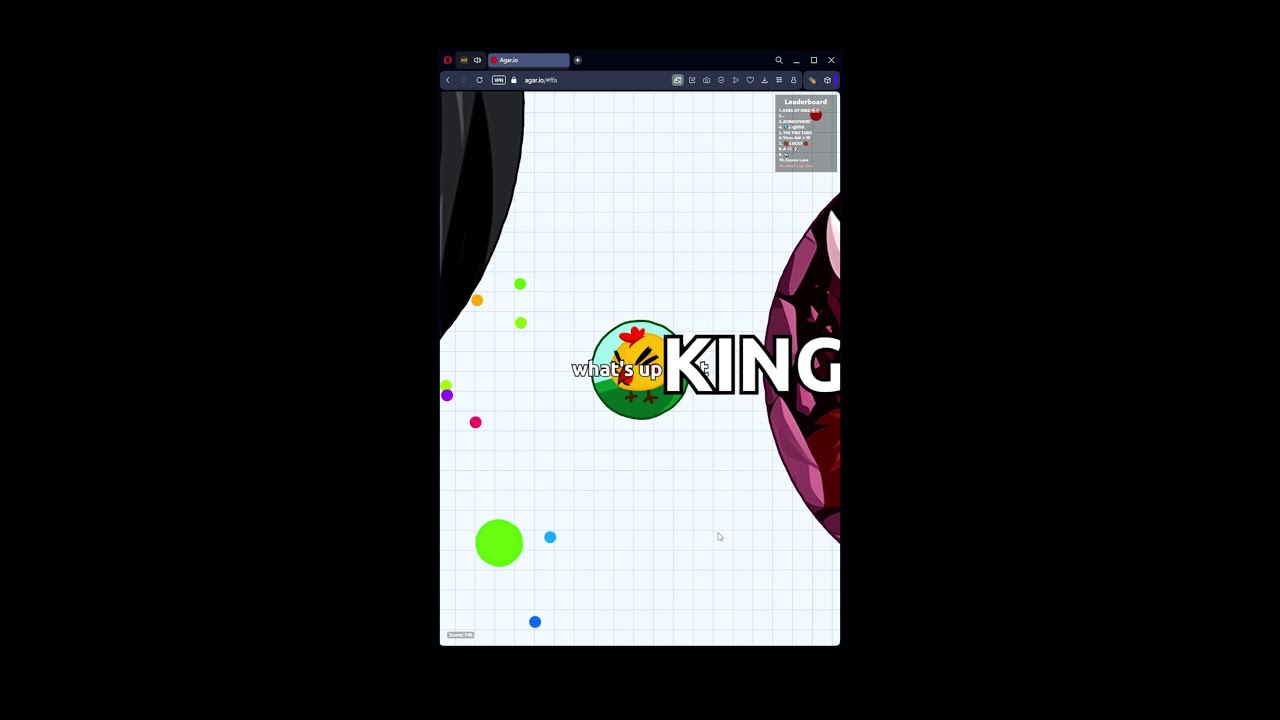 Playing Agario