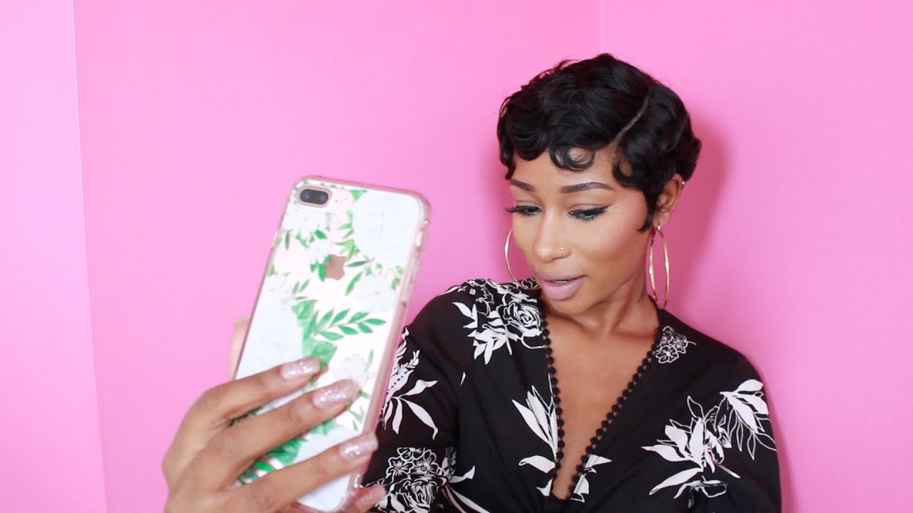 Short Wig w/Lace Parting| $23 For This?| Trendy Kay