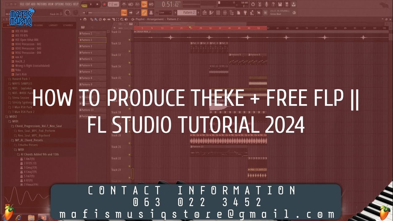 HOW TO PRODUCE THEKE + FREE FLP || FL STUDIO TUTORIAL 2024