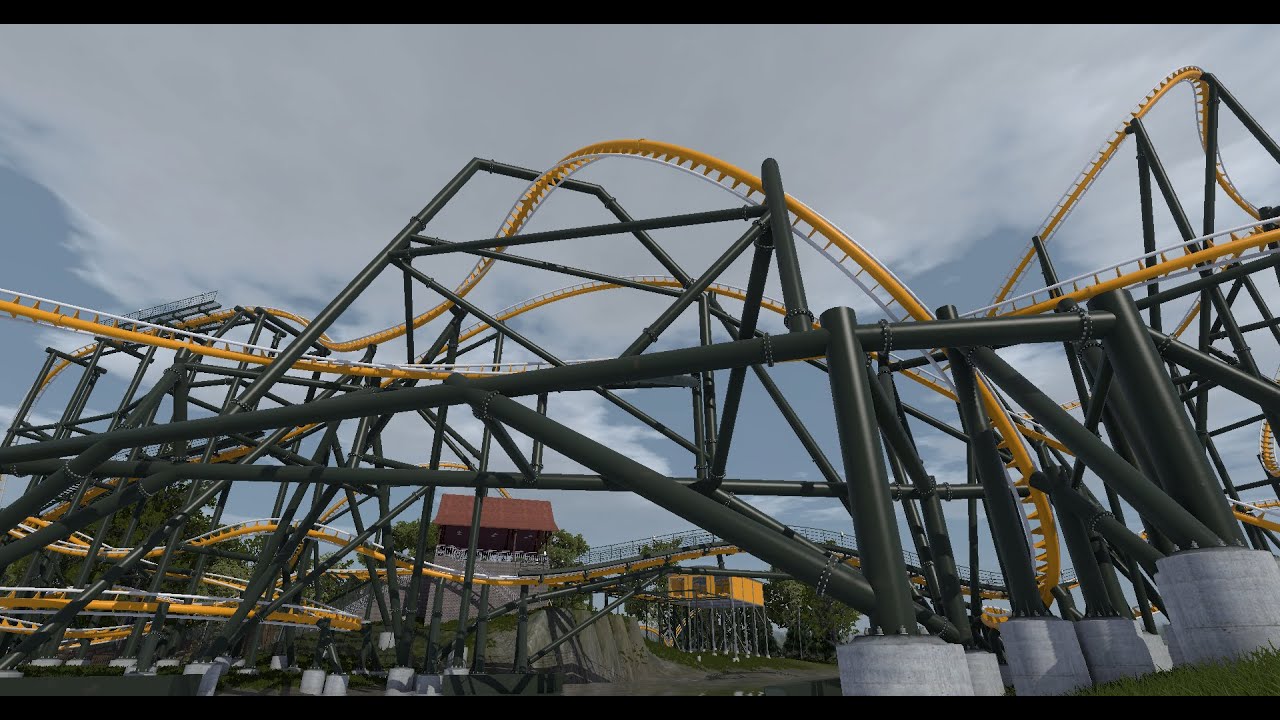 Hazard  : Nolimits 2 Vekoma Launched Motorbike Concept