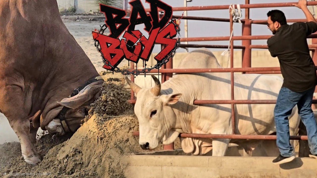 Huge Brahman Bulls at AQ Cattle Farm - Cattle Market Karachi - Bakra Eid 2026 - Bakra Mandi - JNTV