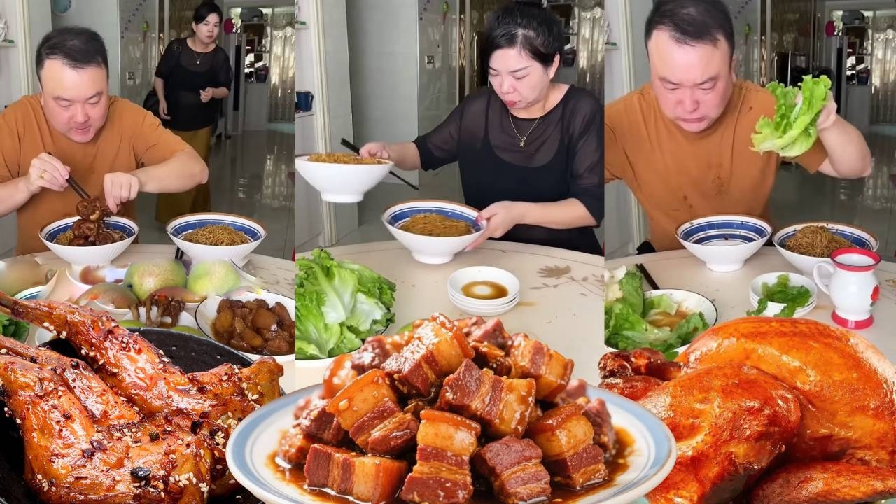 Мой жадный муж хотел съесть куриную ножку одну, поэтому я съела всё мясо.