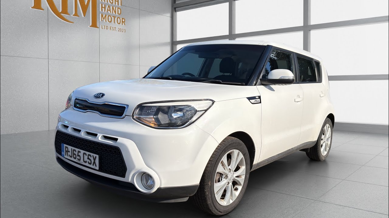 2016 Kia Soul 1.6 CRDi Connect Euro 5 5dr | RJ65CSX | Right Hand Motor LTD