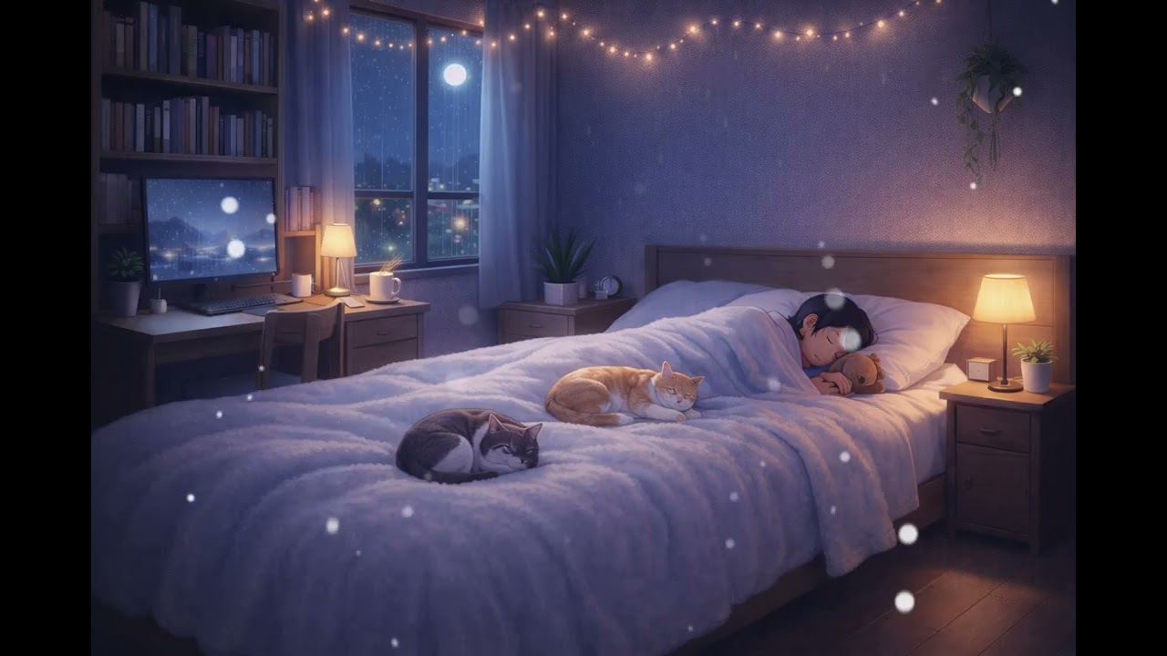 Peaceful Sleep Under the Moonlight 💤