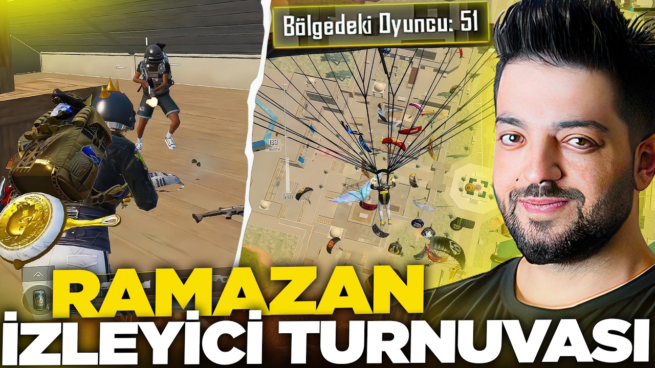 TEK BAŞIMA TURNUVAYA GİRERSEM !! RAMAZAN TURNUVASINDA SOLO WİN ?? EFSANE MAÇ Pubg Mobile