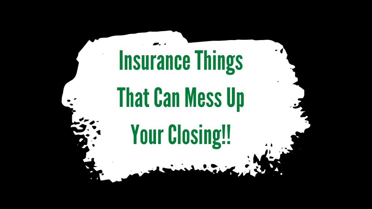 Insurance Things That Can Mess Up Your Closing. Episode 3. Older Homes