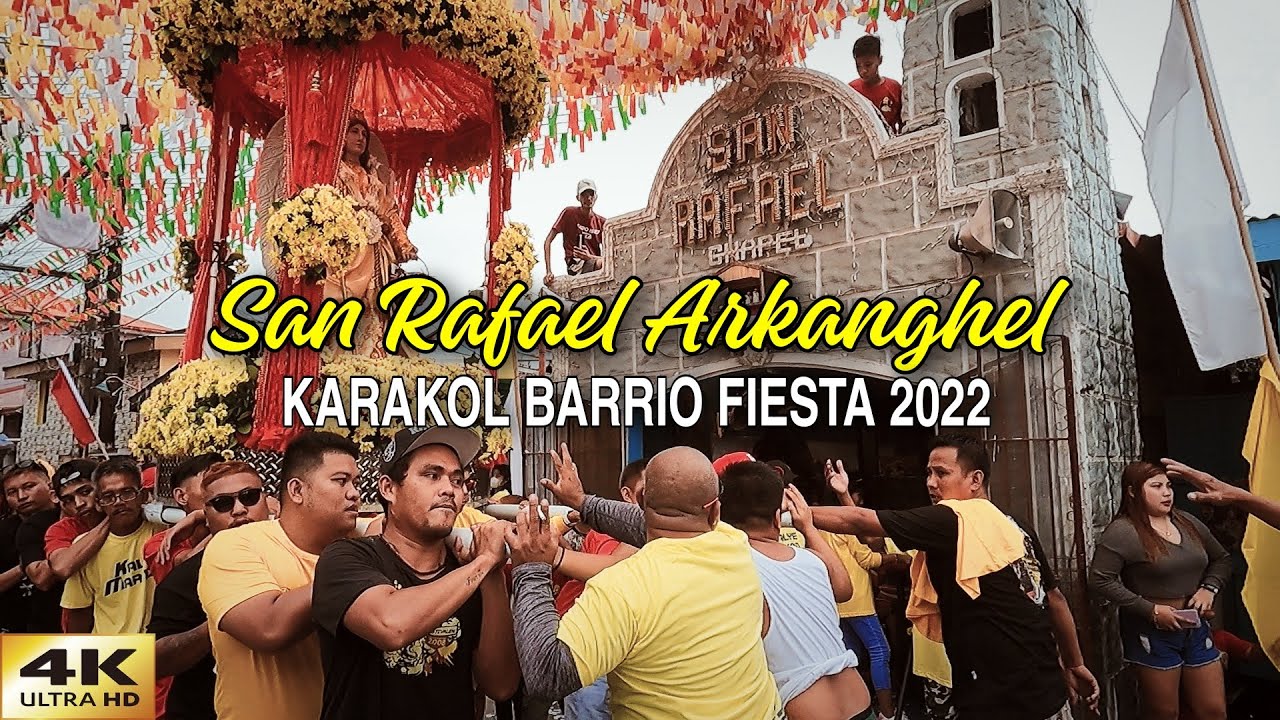 SAN RAFAEL Barrio Fiesta KARAKOL 2022 Cavite City Philippines [4K]