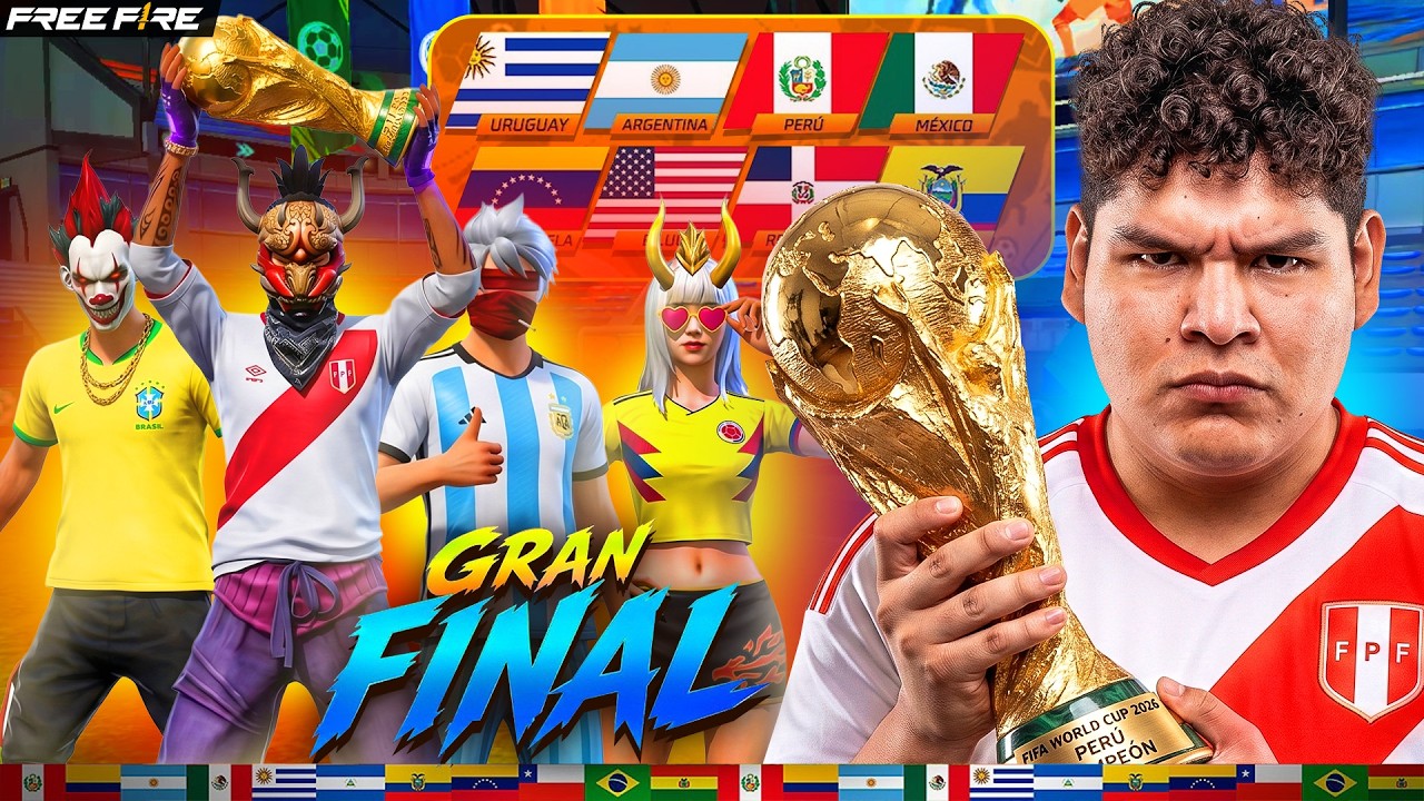 ASI JUGAMOS LA GRAN FINAL DEL TORNEO DE NACIONES en #freefire