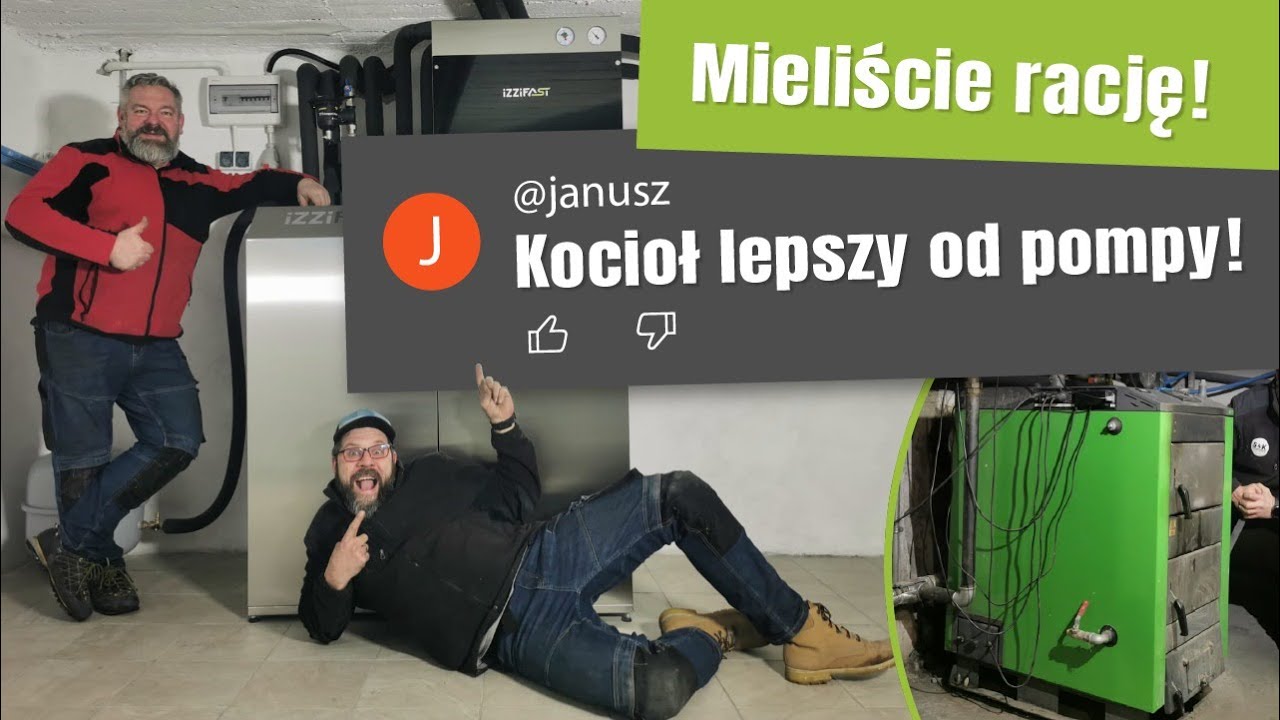 POMPA CIEPŁA w hybrydzie z KOTŁEM WĘGLOWYM!