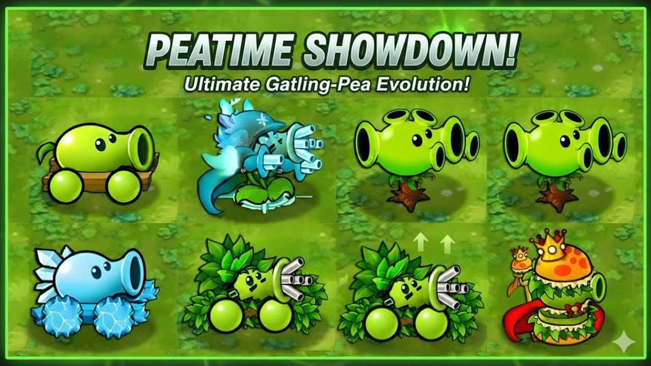 Challenge PVZ Fusion Part 13 - All Peashooter Plant Vs Wall But Gargantuar Zombie - Who Will Win?