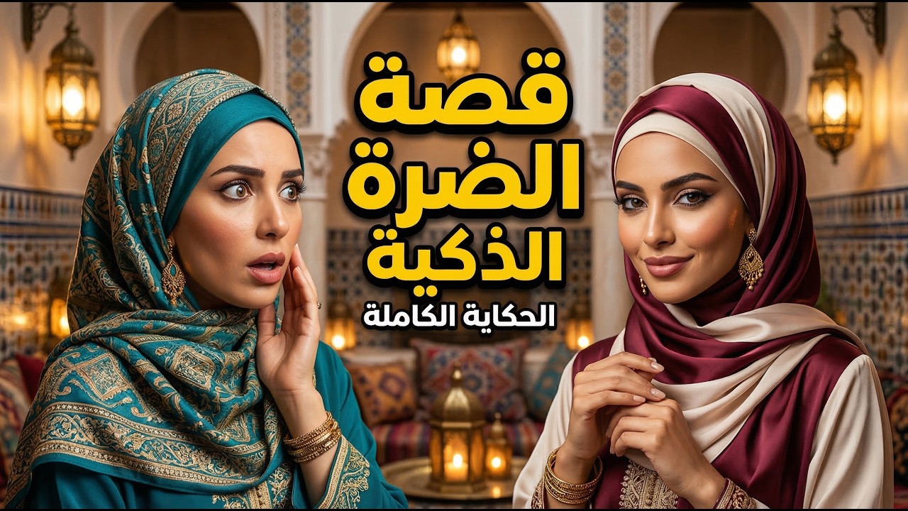حكاية الضرة الذكية | صدمة الزوجة الأولى! | من أجمل قصص ما قبل النوم