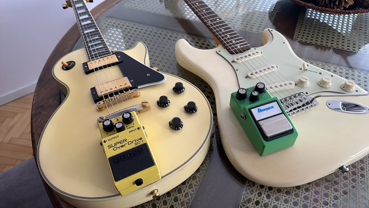 Mejor combinación de guitarra y Overdrive￼