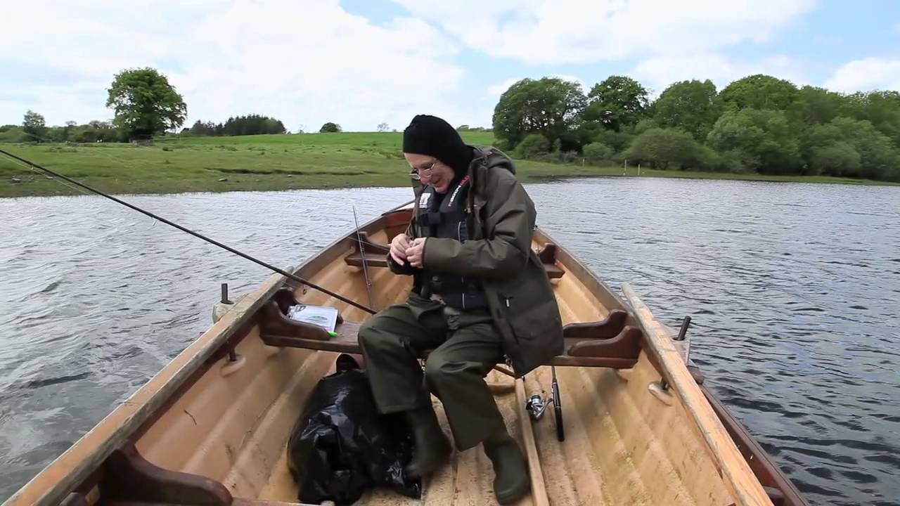 Pike Fishing Lough Gowna, County Cavan, Ireland