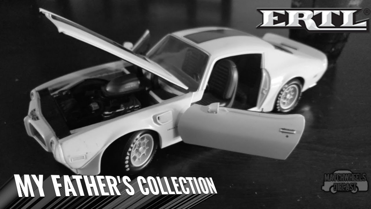 MY FATHER'S COLLECTION 05: ERTL 1:18 1972 Pontiac Firebird Trans-Am