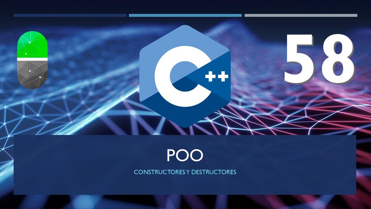 Curso C++. POO. Constructores. Sobrecarga. Vídeo 58