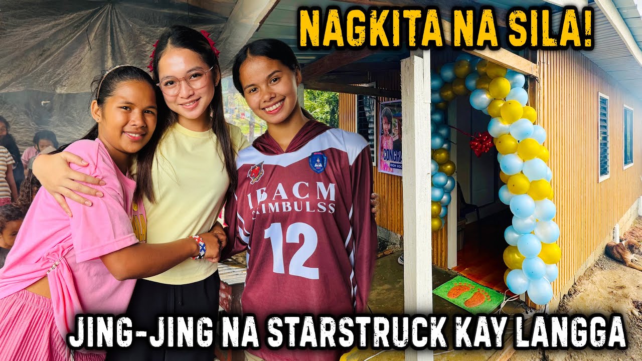 LANGGA NA-MEET NA SI JING-JING AT MAYBEL