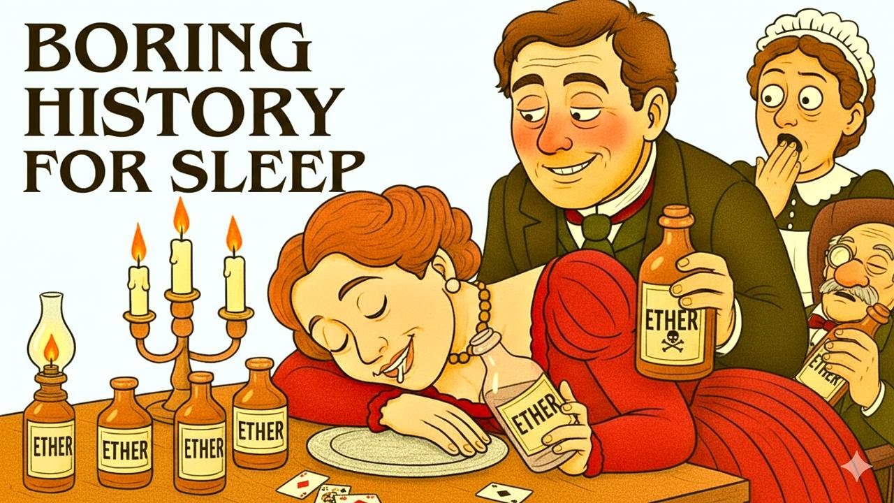 Boring History For Sleep | The Ether Addiction That Destroyed Victorian High Society | 5+ Hours