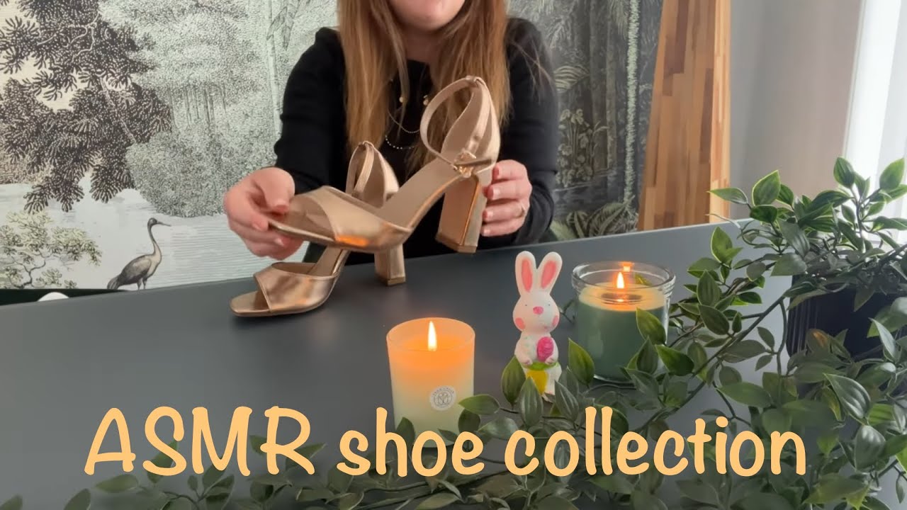 👠 Успокаивающий ASMR с обувью | Ботинки, туфли на высоком каблуке и кроссовки 👠 Тихий голос для у...