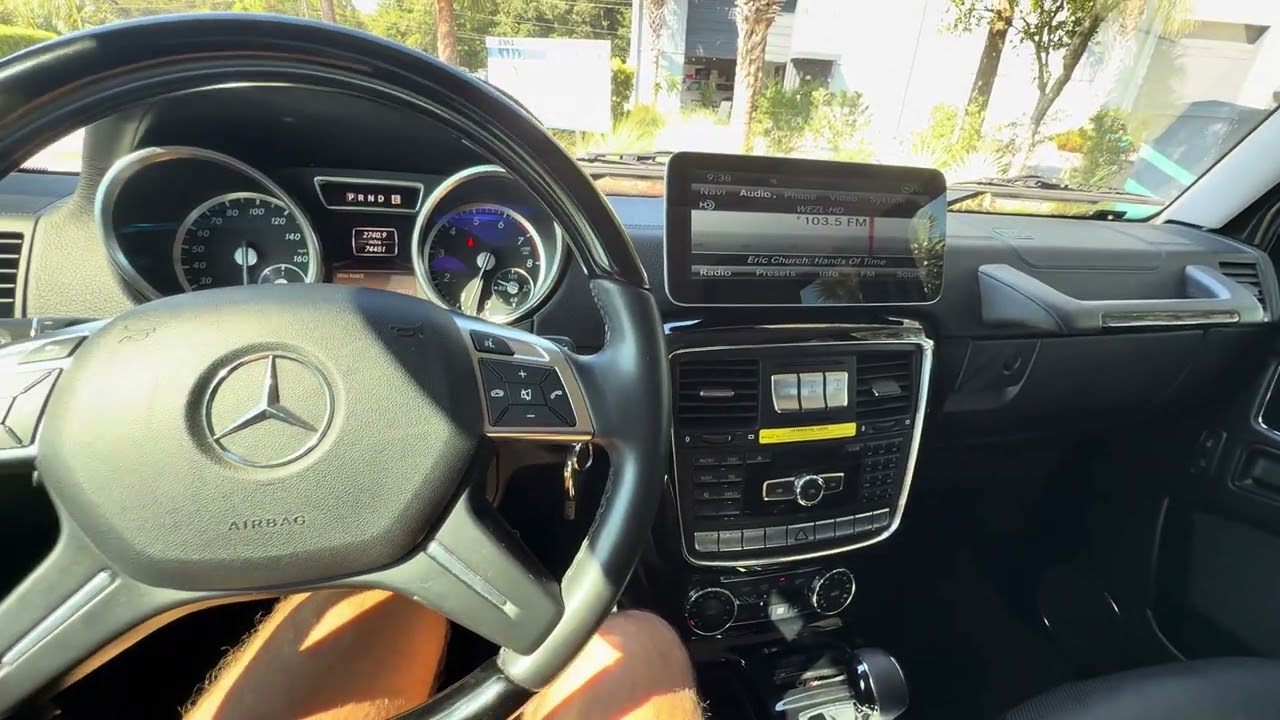 2015 Mercedes G550 demonstration of all features 