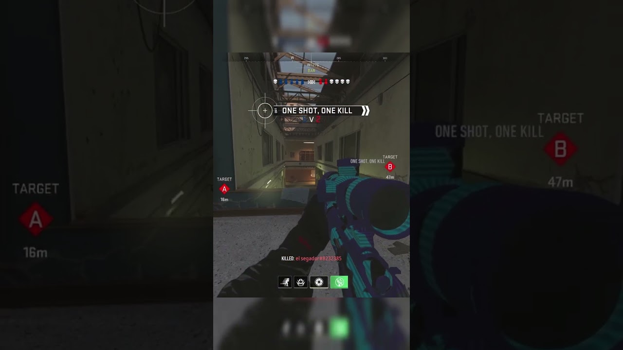 AIMBOT Sniping 👀😈 #cod #mw2 #shorts