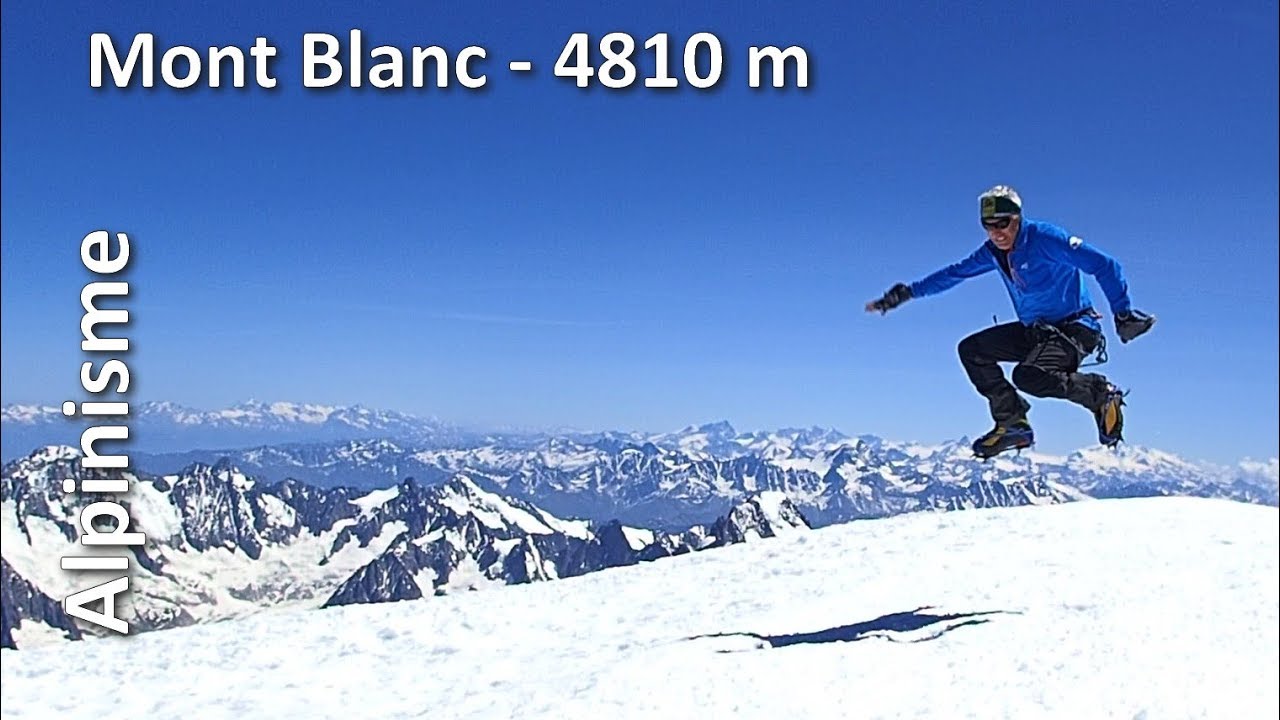Mont Blanc - 4810 m, à la journée depuis le bas [HD]