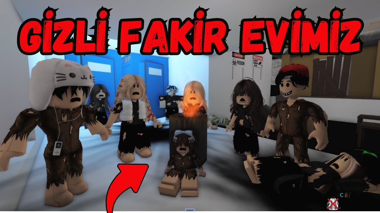 FAKİR ÇOCUKLARIN GİZLİ FAKİR EVLERİ🏡TUBA ARI🐝ARIGİLLER🐝ROBLOX Brookhaven🏡RP 🐝AYŞEM ECE ARI