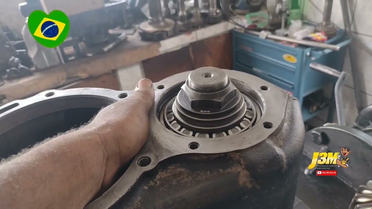 montagem correta do diferencial dianteiro do Ford cargo 2628🧑‍🔧🔩⚙️