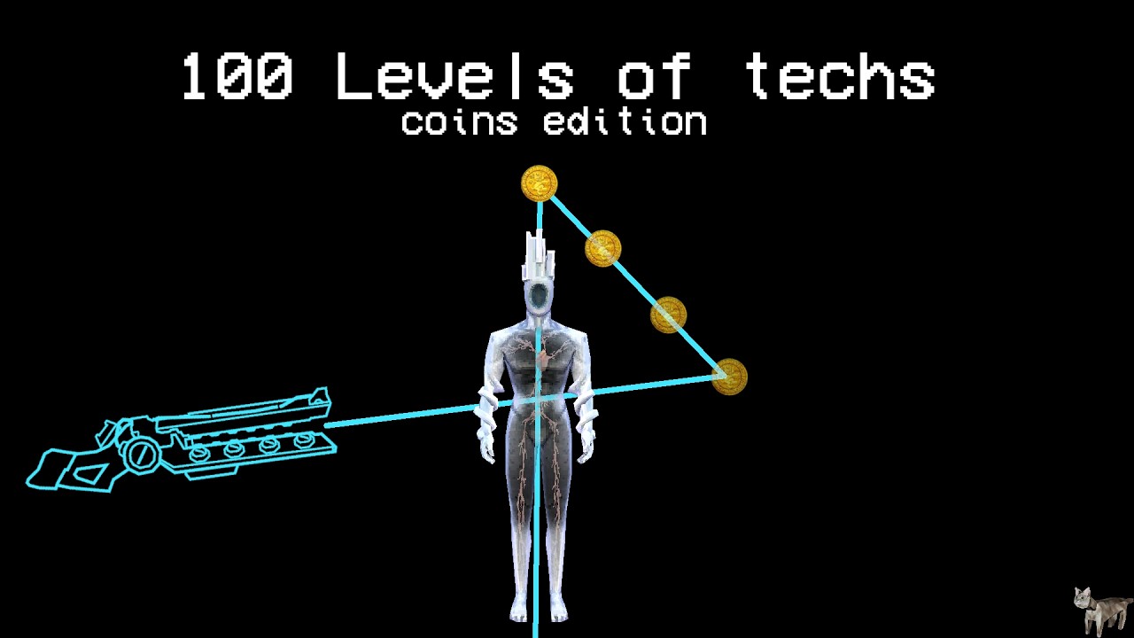 100 levels of tech (coin edition)