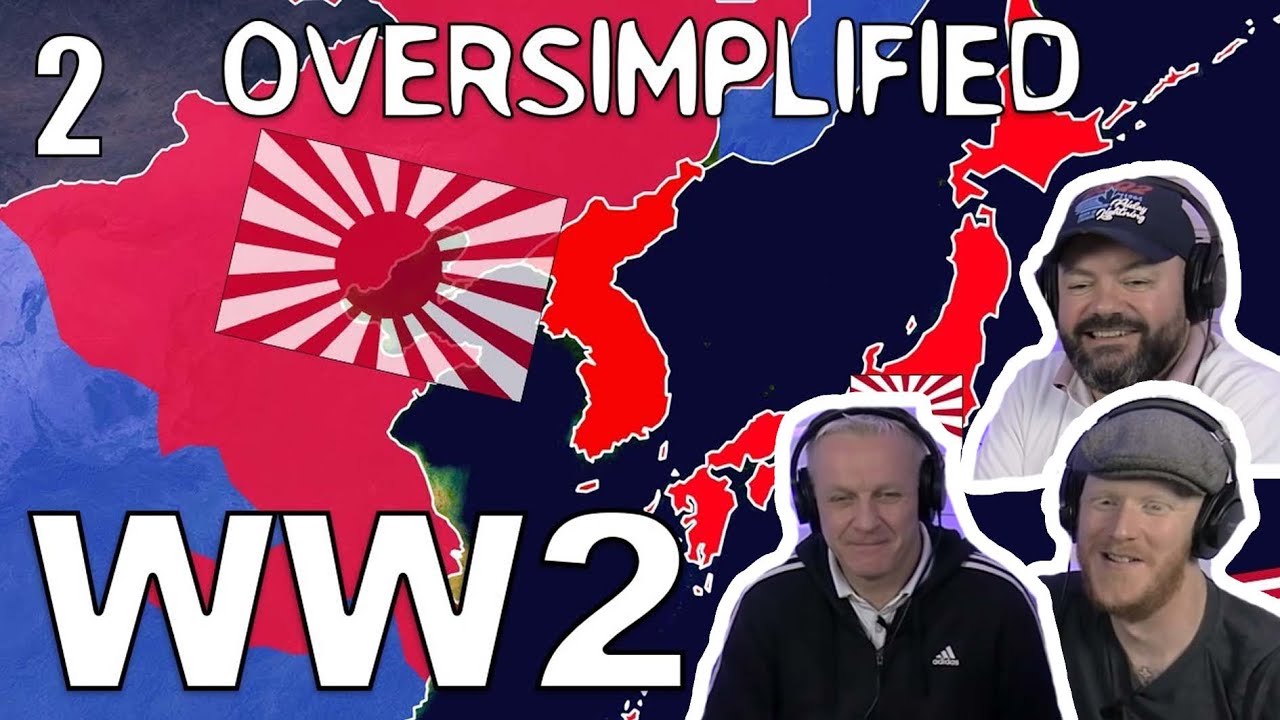 WW2 - OverSimplified (Part 2) REACTION!! | OFFICE BLOKES REACT!!