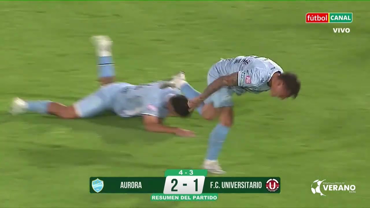 Aurora 2 - 1 FC Universitario