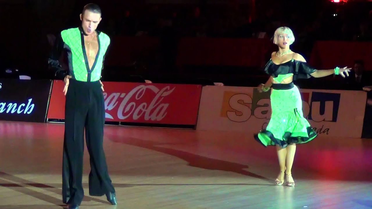 Youth Open Latin - solo dance Samba, Benjamin Jayakoddy & Sandra S&ocirc;rensen