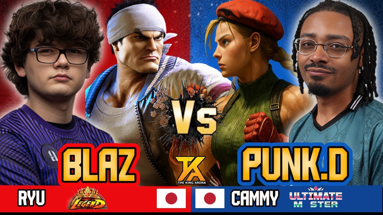 🔥 SF6 ▰ BLAZ (Ryu) vs PUNK (Cammy) ▰ Street Fighter 6 🔥