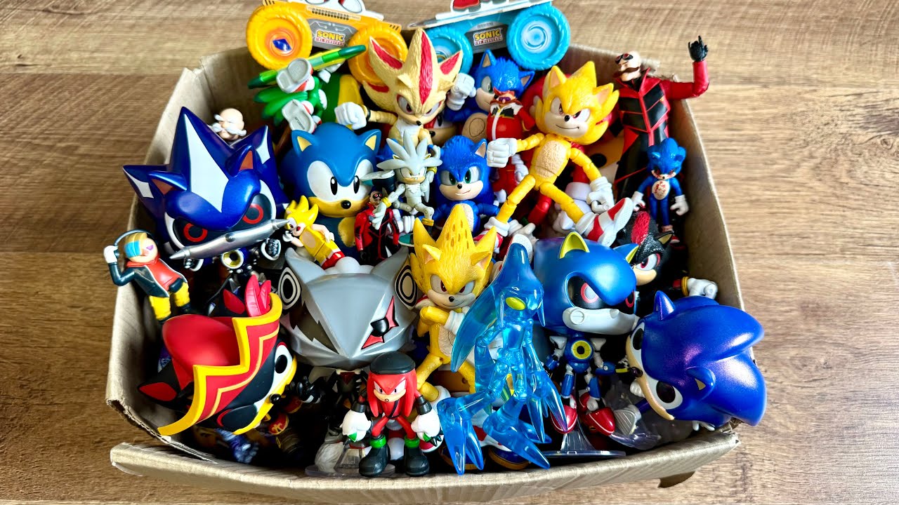 Sonic The Hedgehog Figures Collection Overview | Toys Review