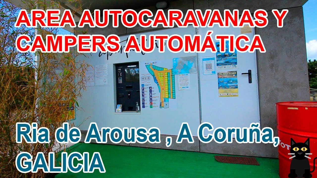 Área de Autocaravanas APARTADO: ¡El Primer Check-in 100% Automatizado de Galicia! 🚐